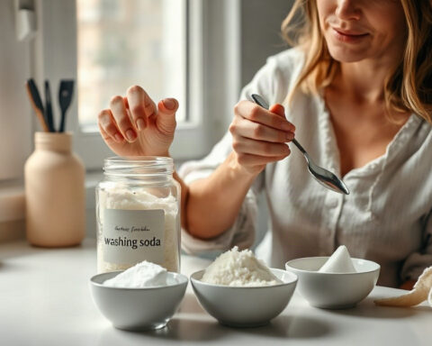 Cristaux de soude ou bicarbonate
